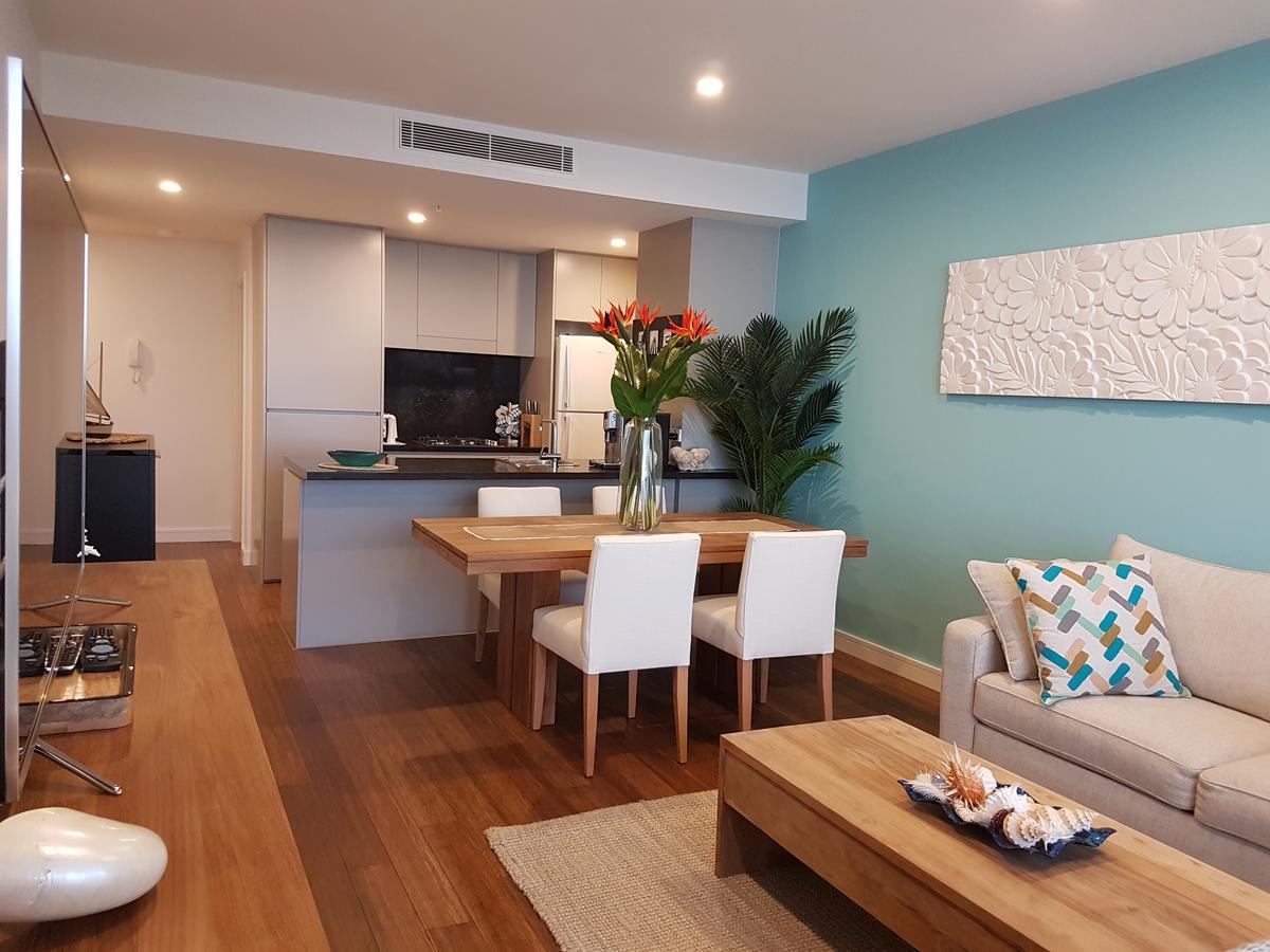 Arena Luxury Beachfront Apartment Newcastle Esterno foto